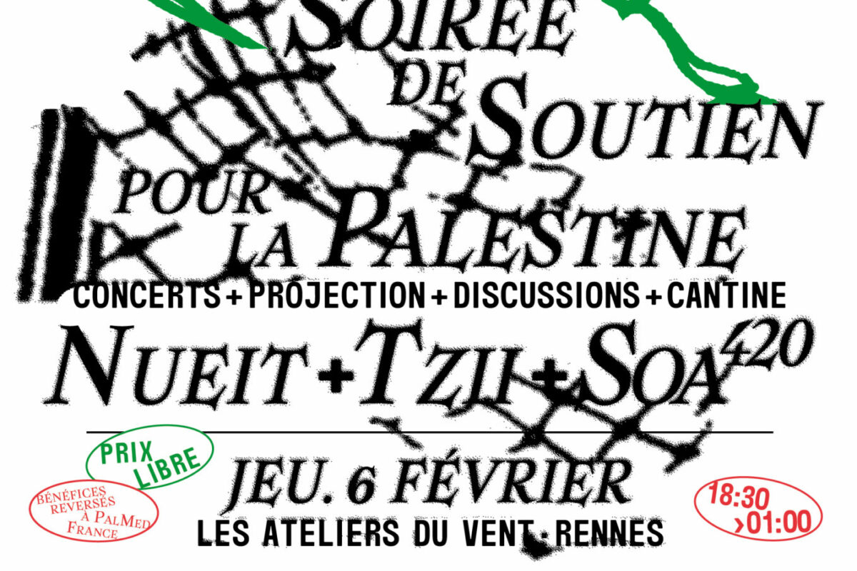 image : Soirée de soutien pour la Palestine